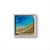 Early 21st Century Calm Waters by Ana Hefco | Mixed Media on wood panel Abstract beach scene with blue water and sand. For Sale - Image 5 of 5