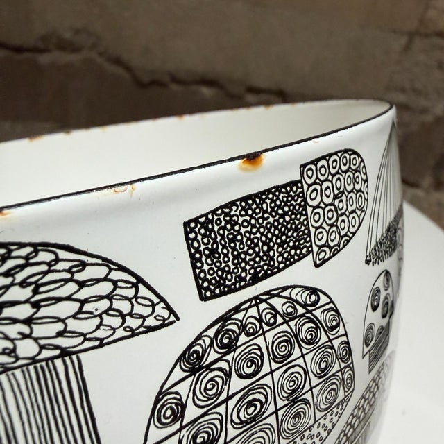 Finel Arabia Tatti Mushroom Bowl Enamelware Kaj Franck Esteri Tomula 2 For Sale - Image 10 of 10