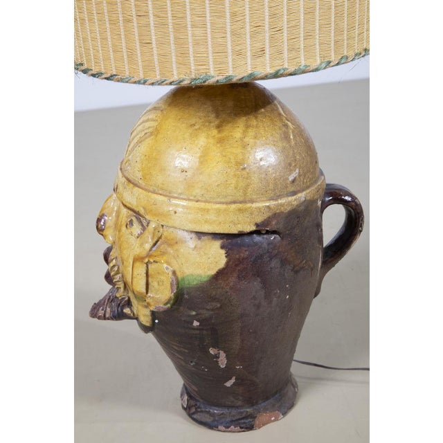 Mid-Century Italian Anthropomorphic Seminara Table Lamp, 1970 For Sale - Image 6 of 9