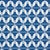Sample - Schumacher X Studio Bon London Bridge Fabric in Blue For Sale