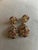 Bochic “Orient” Vintage Citrine & Amethyst Earrings Set 18K Gold & Silver For Sale - Image 14 of 14