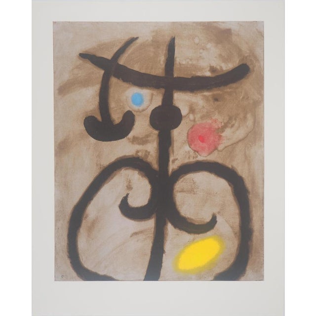 After Joan Miro, Twin Sisters, 1965, Lithograph For Sale - Image 3 of 5