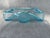 Vintage Folded Blue Art Glass Napkin Holder For Sale - Image 10 of 12