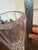 Large Swedish Orrefors architectural style crystal vase. Like new mint condition. Signed and numbered on the base.