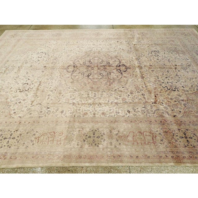 Early 20th Century Galerie Shabab Collection Early 20th Century Turkish Sivas Room Size Carpet For Sale - Image 5 of 7