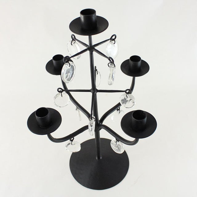 Candleholder by Erik Höglund for Kosta, 1950s For Sale - Image 4 of 5