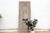 Temple Lattice Whitewash Teak Indian Door For Sale - Image 9 of 9