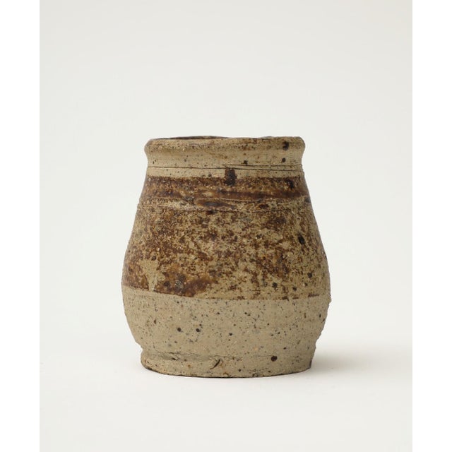 Antique Vietnamese Earthenware Pot For Sale - Image 4 of 9