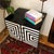 Polish Modular Sideboard with Op Art Motif, 1970, Set of 2 For Sale - Image 9 of 12