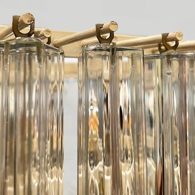 Mid-Century Modern Italian Murano Glass Pendant Light by Paolo Venini, 1950s For Sale - Image 11 of 18