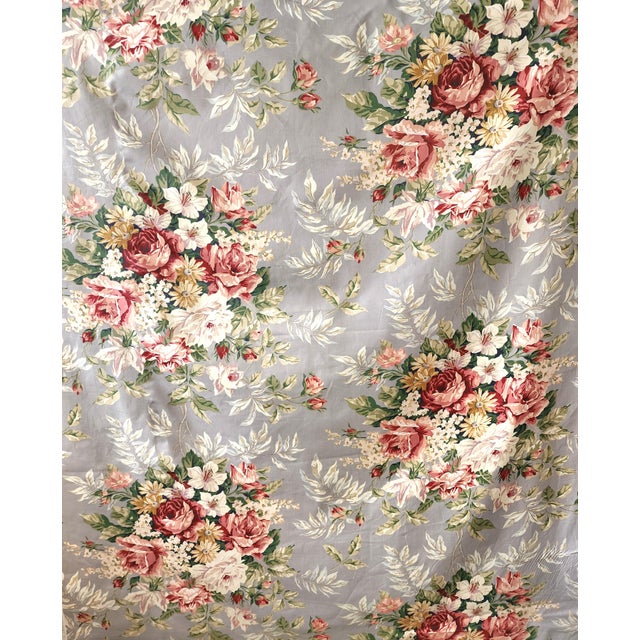 Schumacher "Duchess Bouquet" Fabric - 14 Yards For Sale - Image 13 of 13