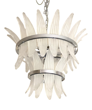 Sputnik Murano Glass Palmetta Chandelier from Simoeng