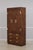 Campaign Henredon Campaign Style Oak Bedroom Armoire For Sale - Image 3 of 17