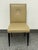 Modern Swaim Axis Leather Side Chair For Sale - Image 3 of 12