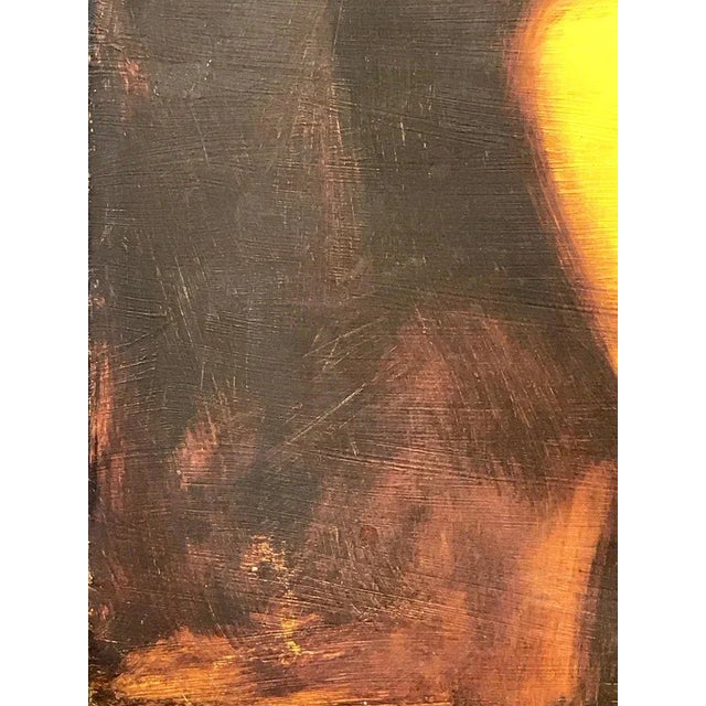 Brown 1960s "Foxy Lady" by Kenneth Hari For Sale - Image 8 of 13