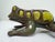Japanese Iron and Blown Glass Frog Garden Lantern, 1970s For Sale - Image 17 of 18