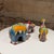 South African Fenix Raku. Hand Made Ceramic Pottery Rainbow Animals- Set of 4 For Sale - Image 16 of 18
