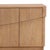 Wood Newport Fluted Oak Sideboard For Sale - Image 7 of 8