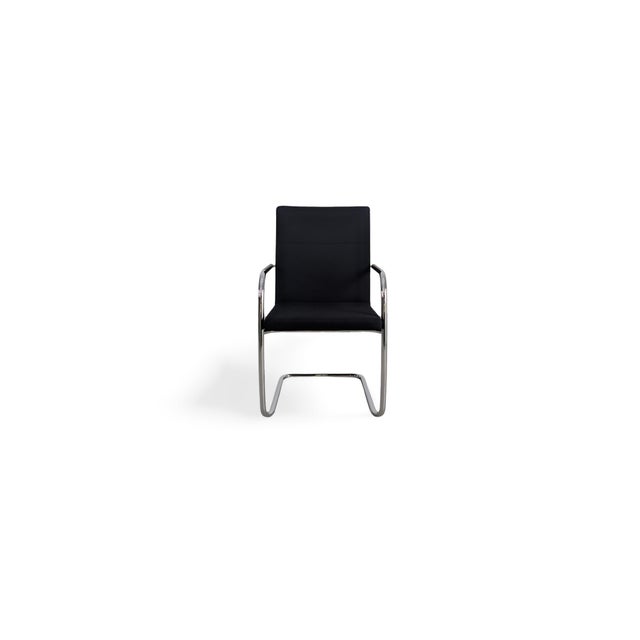 Thonet S60 Series S 61V Conference Cantilever Chairs from Thonet, Set of 6 For Sale - Image 4 of 12