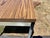 Mid-Century Modern Steelcase Minimalist Vintage Mid Century Modern Metal Retro Tanker Utility Table Unmarked For Sale - Image 3 of 12