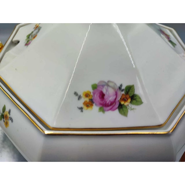 Art Deco Porcelain Vase, Bavaria Tirschenreuth, Chicago, 1930s, Set of 2 For Sale - Image 6 of 10