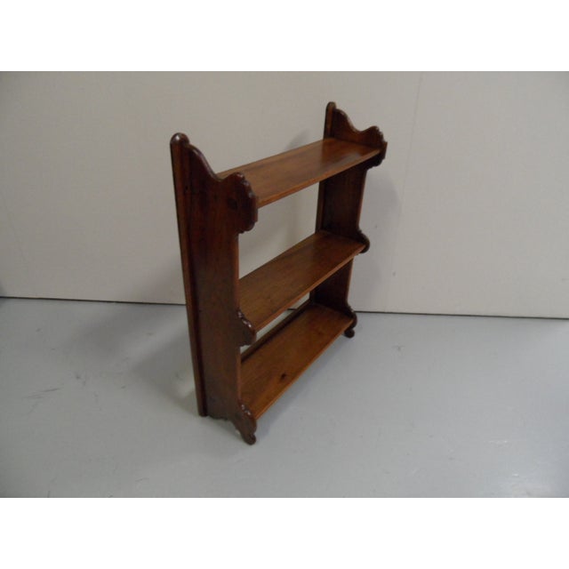 Brown Dutch Hang Rack in Walnut For Sale - Image 8 of 9