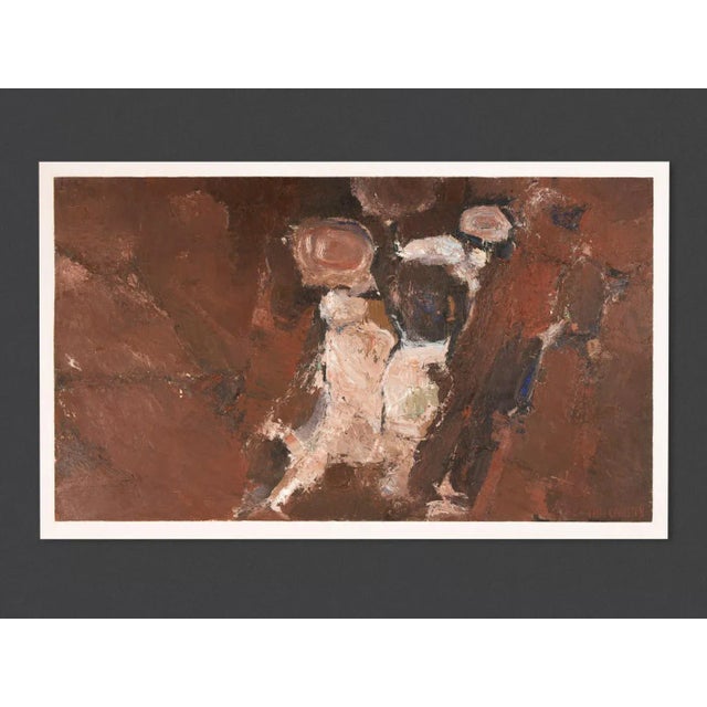 Fritz Karlsson, Tecken i Sten 1, 1970, Oil on Wood, Framed For Sale - Image 13 of 13