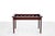 1960s Vintage Ottoman in Wenge Wood with Black Leather Cushion, 1960 For Sale - Image 5 of 6