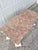 Wood Mid 20th Century Hollywood Regency French Carved Pink Marble For Sale - Image 7 of 11