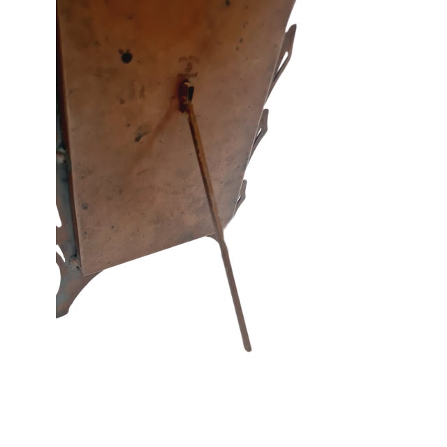 Metal Art Nouveau Tin Frame, France, 1950s For Sale - Image 7 of 14