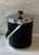 1960s 1960s Mid Century Modern Black Faux Alligator, Chrome and Wood Ice Bucket by Kromex For Sale - Image 5 of 11