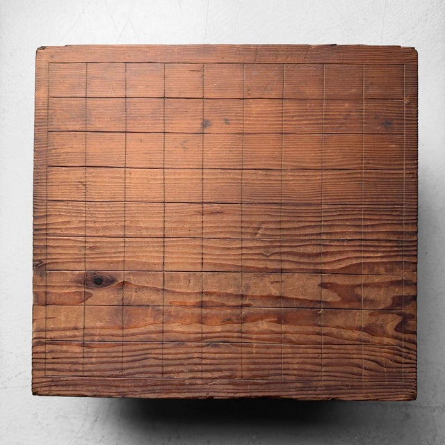 Contemporary Wooden Keyaki Shogi Game Table, 1920s For Sale - Image 3 of 13