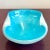 Contemporary Vintage Boho Art Glass Bowl After Murano For Sale - Image 3 of 8