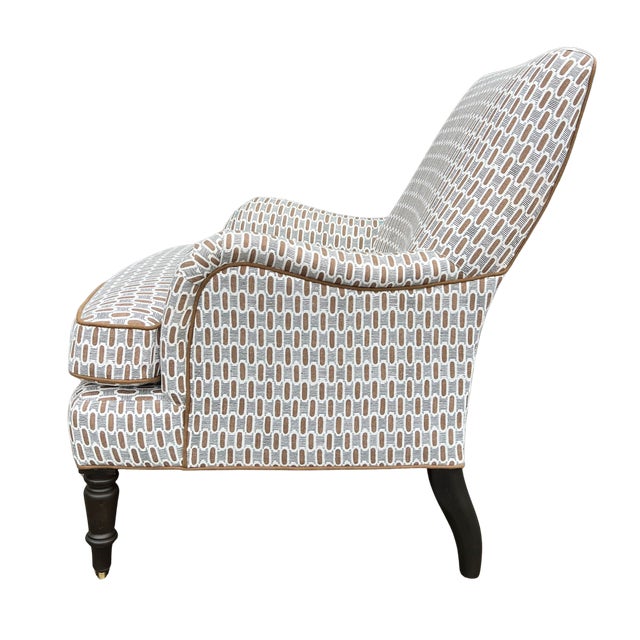 Brown Lee Industries Traditional Accent Chair For Sale - Image 8 of 10