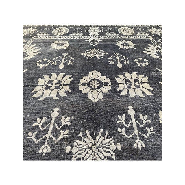 10x14 Turkish Oushak Area Rug - 111115 For Sale - Image 11 of 13