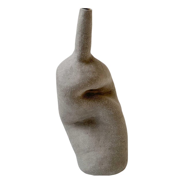 In the Corner V Decorative Ceramic Vase by Lillian Tørlen For Sale