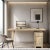 Mid-Century Modern Farmhouse Style Distressed Reclaimed Solid Wood Desk For Sale - Image 3 of 9