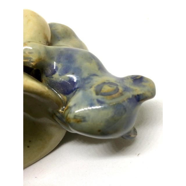 Vintage Ceramic Figurine of Mouse on Pitcher For Sale - Image 4 of 13