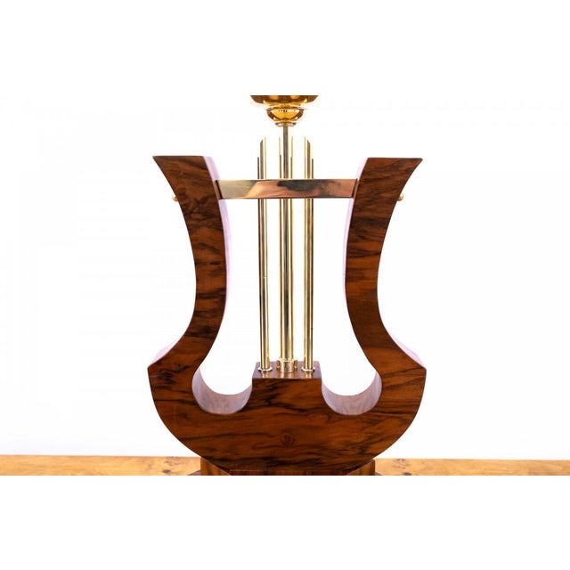 Art Deco Table Lamp, Poland, 1950 For Sale - Image 4 of 8