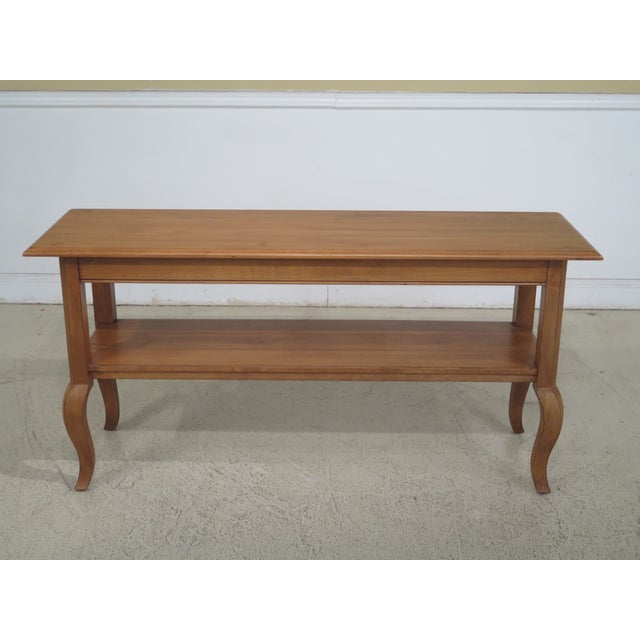 Ethan Allen Legacy Collection Country French Sofa Table Chairish