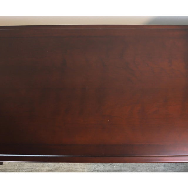 Vintage Mahogany Imitation Ming Dynasty Style Console Table For Sale - Image 9 of 11