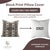 Fabdivine Handmade Block Print Viscose Linen Decorative Throw Pillow Covers 16x16inches - Laxmi Border Design For Sale - Image 9 of 9