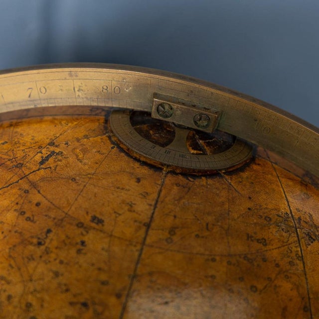 Antique Terrestrial and Celestial Globes from Cary's, 1821, Set of 2 For Sale - Image 18 of 18