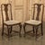 Set of 6 Antique Queen Anne Chestnut Dining Chairs For Sale In Baton Rouge - Image 6 of 18