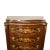 1960s 1960s French Style Mahogany 7 Drawer Chest of Drawers Satinwood Inlay Brass Handles For Sale - Image 5 of 6