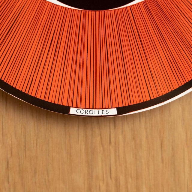 Marcel Duchamp, Red Black and White Corolles Rotorelief from Konig Series 133, 1987, Wood For Sale - Image 9 of 14