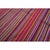 Turkish 1950s Pink Stripe Vintage Flatweave Modern Turkish Decorative Kilim Square Rug For Sale - Image 3 of 6
