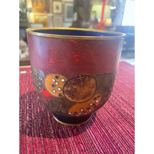 Bauhaus Vintage Lidded Jar by Kathe’ Ruckenbrod For Sale - Image 3 of 7