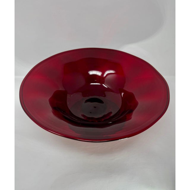 Murano Glass Centerpiece Vintage For Sale - Image 4 of 7