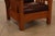 Stickley Mission Collection Pair Of Oak & Leather Bow Arm Morris Chairs For Sale - Image 10 of 18